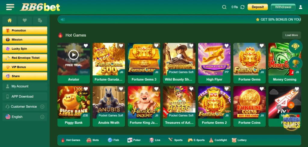 BB6bet game