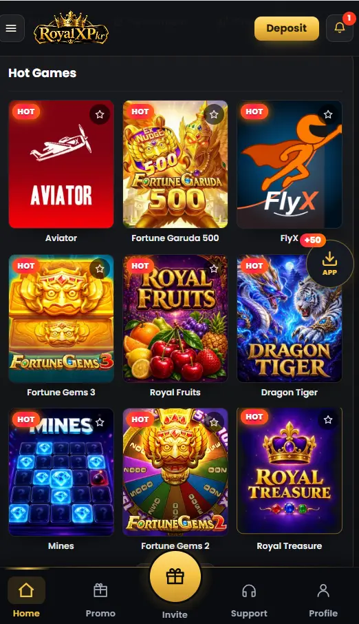 royal xpkr game